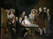 Francisco de Goya The Family of the Infante Don Luis oil painting artist